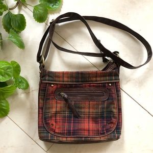 Adorable Fall Plaid crossbody